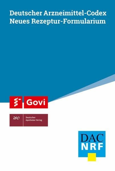 DAC/NRF-Kommision Deutscher Arzneimittel-Codex® / Neues Rezeptur-Formularium® (DAC/NRF) – DVD-ROM-Version: Ergänzung zum amtlichen Arzneibuch (Govi)