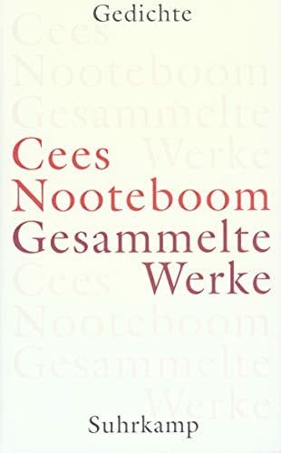 Beuningen, Helga van Gesammelte Werke in neun BÃ¤nden: Band 1: Gedichte