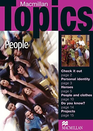 Holden, Susan Macmillan Topics People Beginner Reader