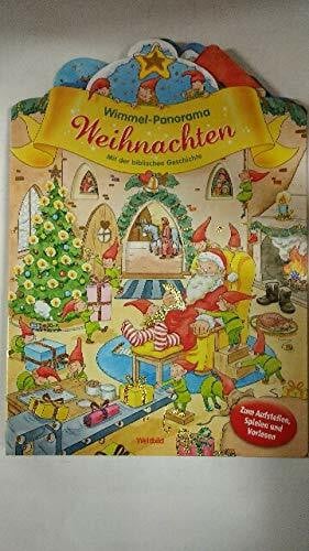 Wimmel-Panorama Weihnachten. Mit der biblischen Geschichte zum Aufstellen, Spielen und Vorlesen.