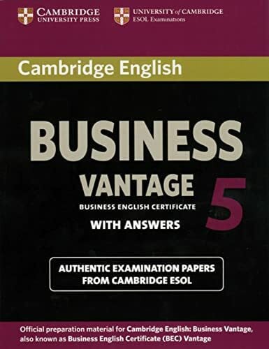 Business Vantage 5: Vantage Studentâs Book with answers
