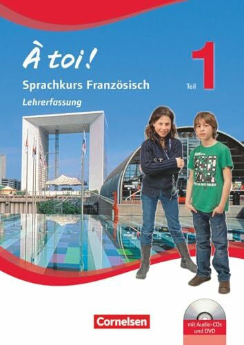 Mertens, Jens-Uwe À toi !|NULL|Sprachkurs Französisch|Teil 1|NULL|NULL|Arbeitsheft - Lehrkräftefassung mit Audio-CDs und Video-DVD|NULL