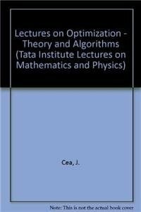 Murthy, M.K.V. Lectures on Optimization - Theory and Algorithms (Tata Institute Lectures on Mathematics and Physics)