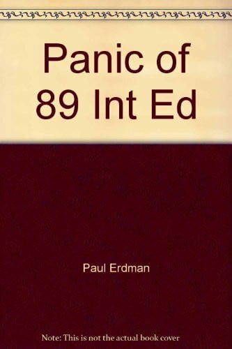 Erdman, Paul Panic Of 89 Int Ed