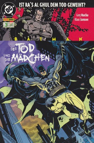 Klaus Janson Batman Sonderband # 3: Der Tod und die Mädchen (Teil 1) - Das Ende von Ra's Al Ghul