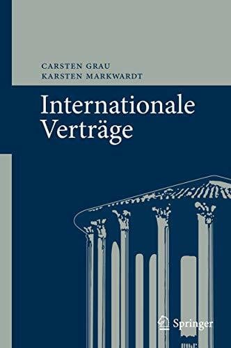 Markwardt, Karsten Internationale Verträge