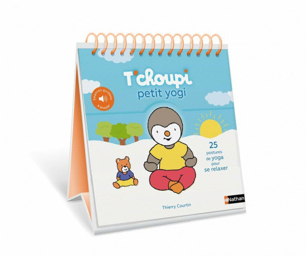 Courtin, Thierry T'choupi petit yogi - Chevalet: 25 postures de yoga pour se relaxer