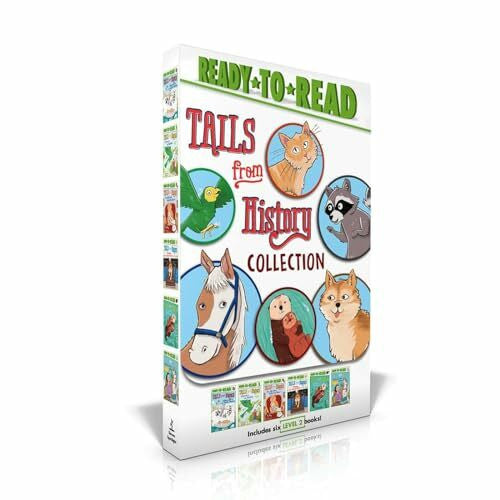 Various Tails from History Collection (Boxed Set): A Raccoon at the White House; A Parrot in the Painting; A Puppy for Helen Keller; The Cat Who Ruled the ... Otter to the Rescue; A Pony with Her Writer