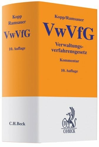 Ramsauer, Ulrich Verwaltungsverfahrensgesetz (VwVfG): Kommentar