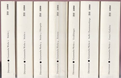 Dürrenmatt, Friedrich Gesammelte Werke in sieben Bänden. 7 Bände