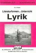 Seyler, Karl-Hans Literaturformen im Unterricht, Lyrik
