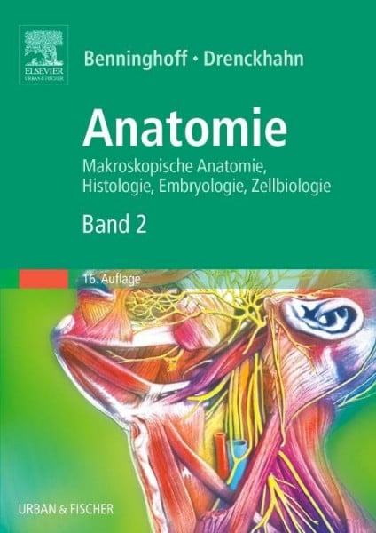 Drenckhahn, Detlev Anatomie, Makroskopische Anatomie, Embryologie und Histologie des Menschen.: Band 2: Herz-Kreislauf-System, Lymphatisches System, Endokrine DrÃ¼sen, Nervensystem, Sinnesorgane, Haut.