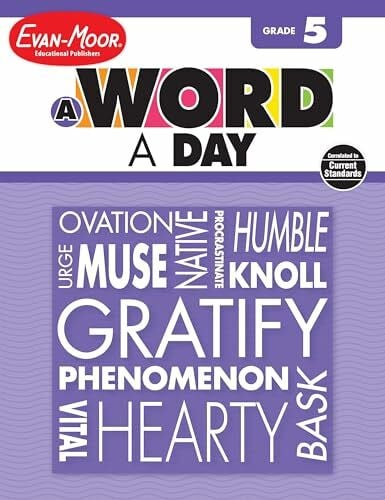 Evan-Moor Educational Publishers A Word a Day Grade 5