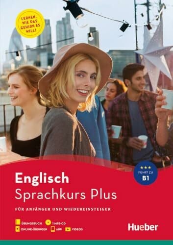 Goldau, Lisa Hueber Sprachkurs Plus Englisch: Für Anfänger und Wiedereinsteiger / Buch mit MP3-CD, Online-Übungen, App und Videos