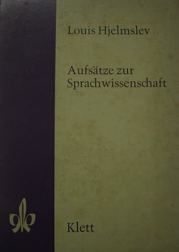 AufsÃ¤tze zur Sprachwissenschaft
