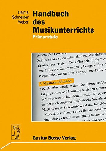 Weber, Rudolf Handbuch des Musikunterrichts, Bd.1, Primarstufe