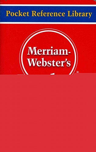 Merriam-Webster Merriam-Webster's Pocket Dictionary: A Handy Portable Guide to 40, 000 English Words (Pocket Reference Library)