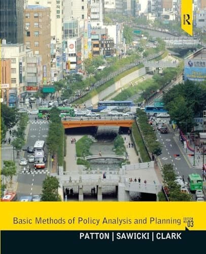 Clark, Jennifer Basic Methods of Policy Analysis and Planning