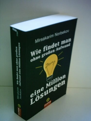 Eder, Felix Wie findet man ohne groÃen Aufwand eine Million LÃ¶sungen