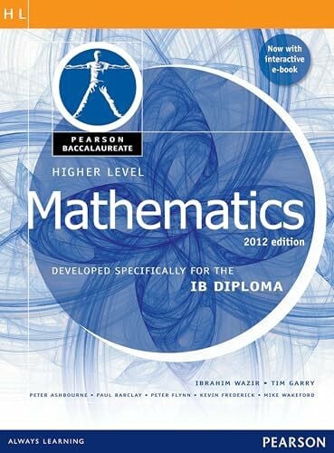 Garry, Tim Pearson Baccalaureate Higher Level Mathematics second edition print and ebook bundle for the IB Diploma: Industrial Ecology (Pearson International Baccalaureate Diploma: International E)