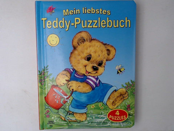 Mein liebstes Teddy-Puzzlebuch: 5 Puzzles