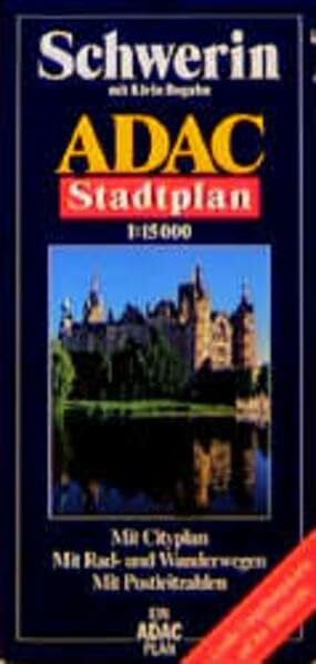 ADAC Stadtplan Schwerin: Mit Plate, Raben Steinfeld und Wittenförden. Mit City- u. Durchfahrtspl., Postleitzahlen u. großer Umgebungskte. GPS-genau (ADAC Stadtpläne)
