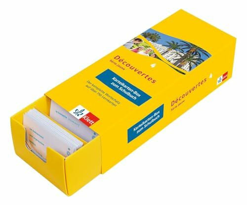 unknown Découvertes Série Jaune 4 - Vokabel-Lernbox zum Schulbuch: Französisch passend zum Lehrwerk üben (Découvertes. Série jaune (ab Klasse 6). Ausgabe ab 2012)