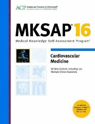 AAP - American Academy of Pediatrics MKSAP 16 Cardiovascular Medicine