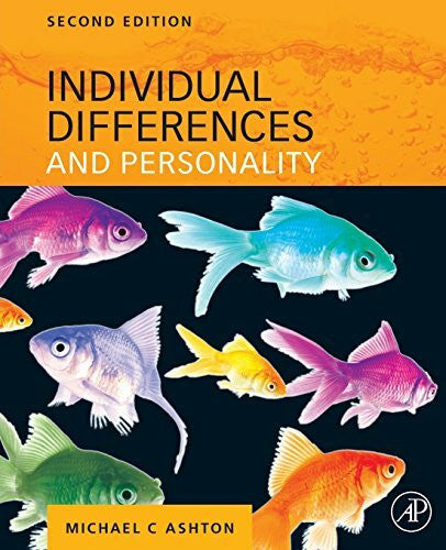 Ashton, Michael C. Individual Differences and Personality