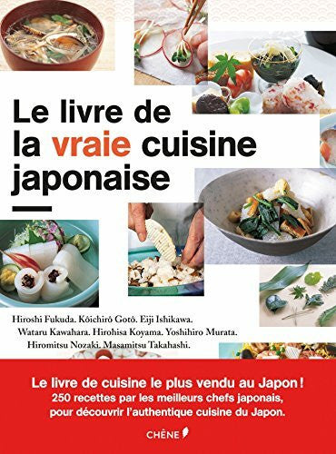 Collectif Le livre de la vraie cuisine japonaise