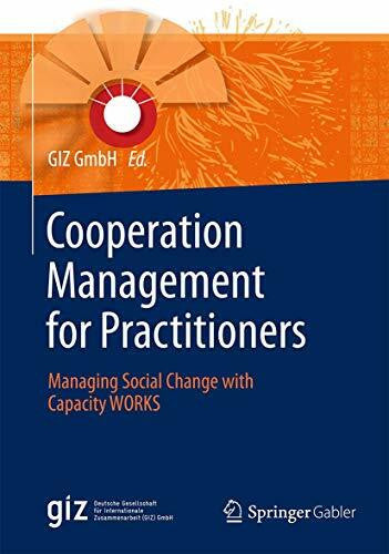 GIZ GmbH Cooperation Management for Practitioners: Managing Social Change with Capacity WORKS