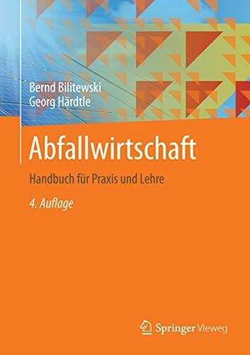 Härdtle, Georg Abfallwirtschaft: Handbuch für Praxis und Lehre