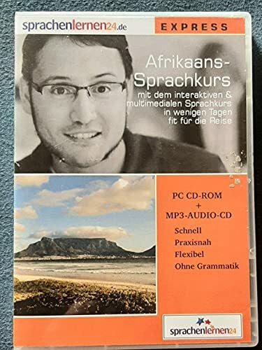 Sprachenlernen24 Sprachenlernen24.de Afrikaans-Express-Sprachkurs: Lernsoftware auf CD-ROM für Windows/Linux/Mac OS X + Audio-Vokabeltrainer auf MP3-Audio-CD für Ihren Computer / MP3-Player / MP3-fähigen CD-Player
