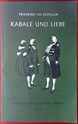 Friedl, Gerhard EinFach Deutsch Unterrichtsmodelle: Friedrich Schiller: Kabale und Liebe: Gymnasiale Oberstufe