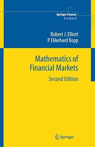 Kopp, P. Ekkehard Mathematics of Financial Markets (Springer Finance)