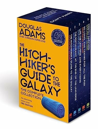 Adams, Douglas The Complete Hitchhiker's Guide to the Galaxy Boxset: Guide to the Galaxy / The Restaurant at the End of the Universe / Life, the Universe and ... and Thanks for all the Fish / Mostly Harmless