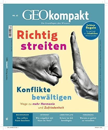 Wolff, Markus GEOkompakt / GEOkompakt 63/2020 - Konflikte + Streit: Die Grundlagen des Wissens