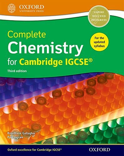 Ingram, Paul Complete Chemistry for Cambridge IGCSE®, m. Buch; .: Third Edition (Cie Igcse Complete)