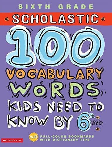 lisa-traumbauer-kama-einhorn 100 Vocabulary Words Kids Need to Know by 6th Grade (100 Words Workbook)