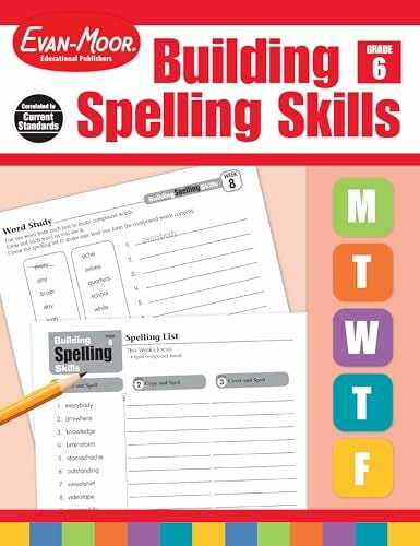 Evan-Moor Educational Publishers Building Spelling Skills Grade 6+
