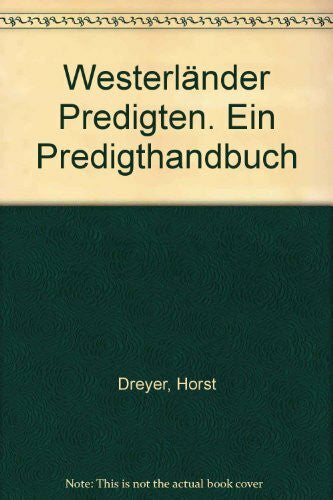 Westerländer Predigten. Ein Predigthandbuch