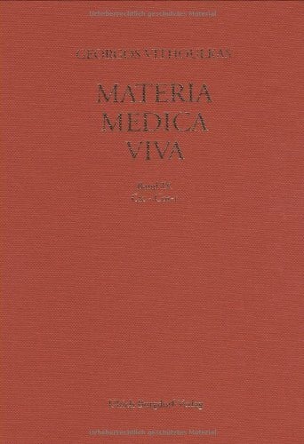 Georgos, Vithoulkas Materia medica viva, Bd. 9., Cicuta virosa - Corallium rubrum
