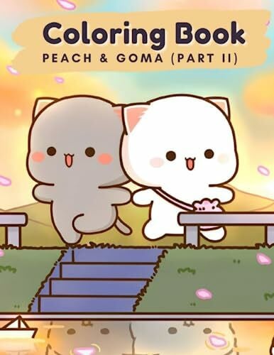 Fan, Ming Peach Goma Coloring Book (Part II): For kids, girls, Cute gift, Fun and Cute