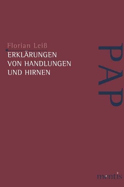Leiß, Florian Erklärungen von Handlungen und Hirnen (Perspektiven der Analytischen Philosophie)