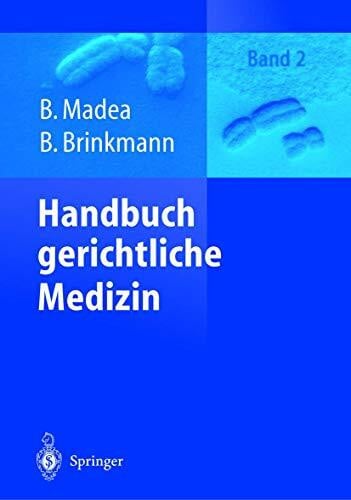 Brinkmann, Bernd Handbuch gerichtliche Medizin Band 2