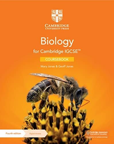 Jones, Geoff Cambridge IGCSE Biology Coursebook with Digital Access (2 Years) (Cambridge International Igcse)