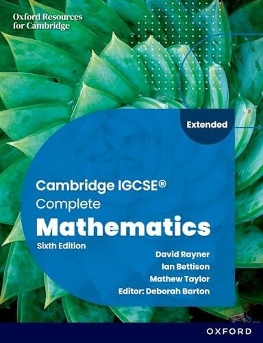Taylor, Mathew New Cambridge Igcse Complete Mathematics Extended: Stud ...