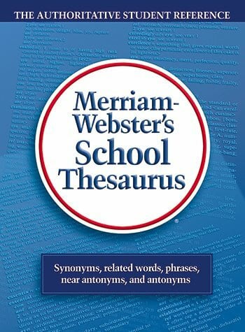 Merriam-Webster Merriam Webster's School Thesaurus