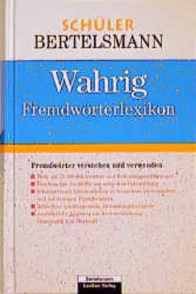 Wahrig Fremdwörterlexikon: 20000 Stichwörter