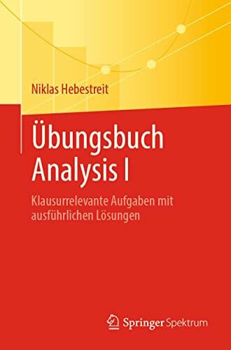 Hebestreit, Niklas Ãbungsbuch Analysis I: Klausurrelevante Aufgaben mit ausfÃ¼hrlichen LÃ¶sungen